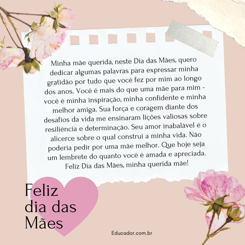 erros comuns ao escrever mensagem dia das mães