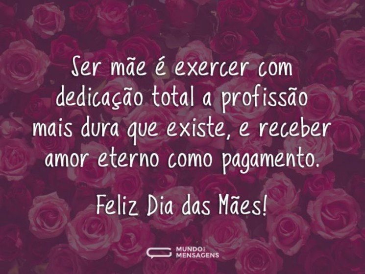 mensagem para o dia das mãe