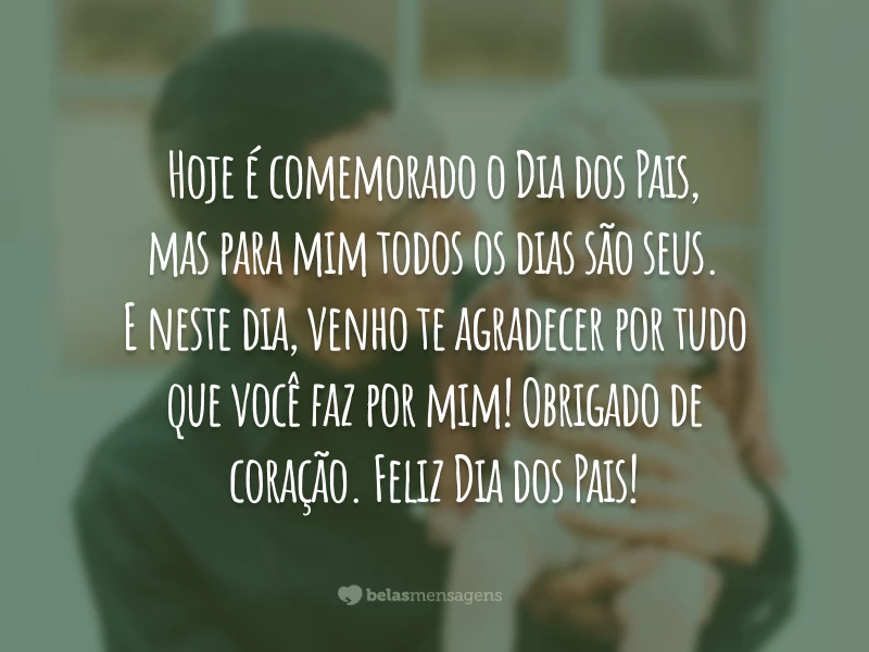 As melhores frases de reflexão para o Dia dos Pais