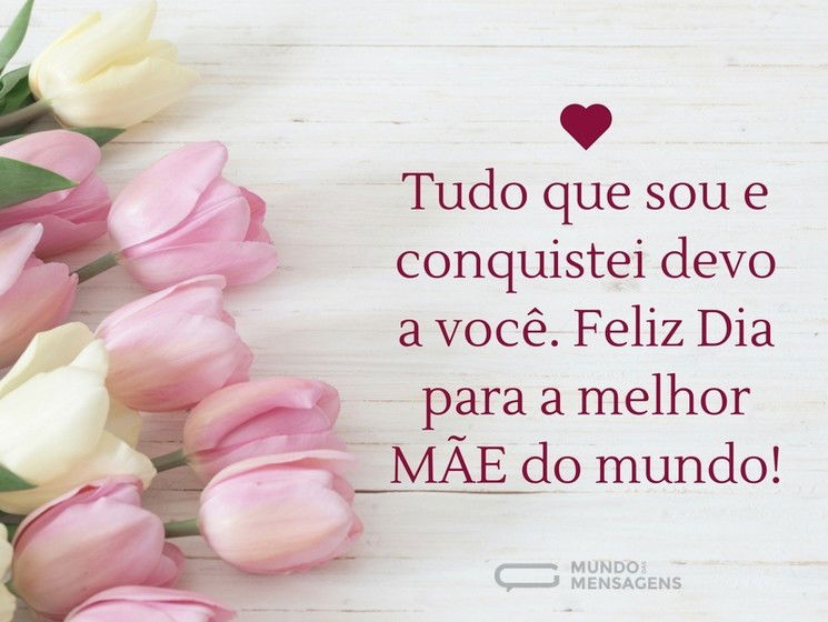 mensagens de dia das mães