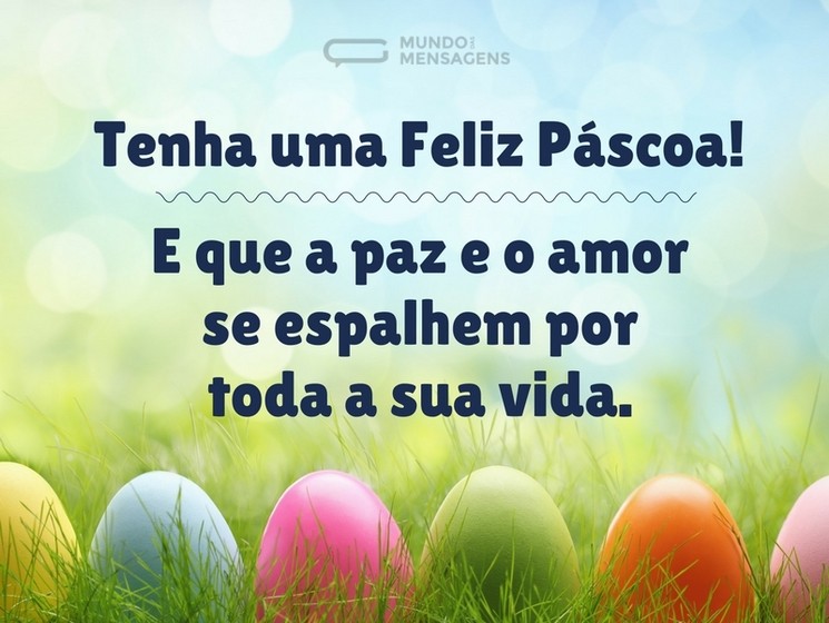 mensagens de páscoa para amigos