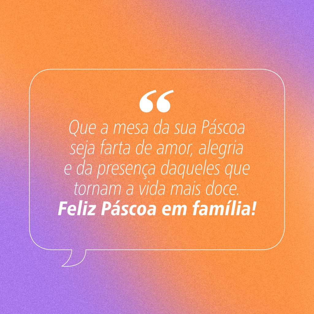 mensagens de páscoa curtas
