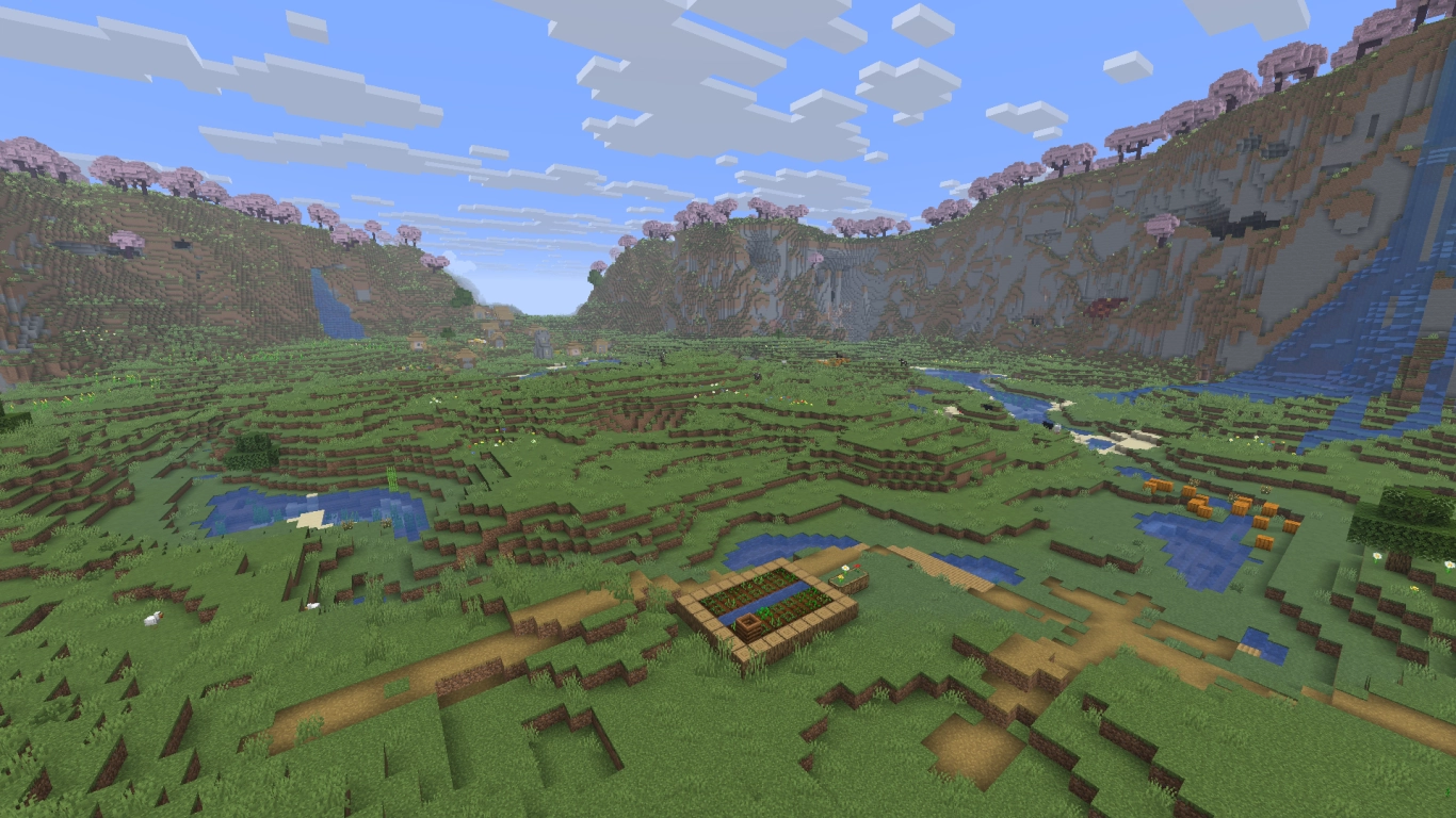 sementes com vilas minecraft