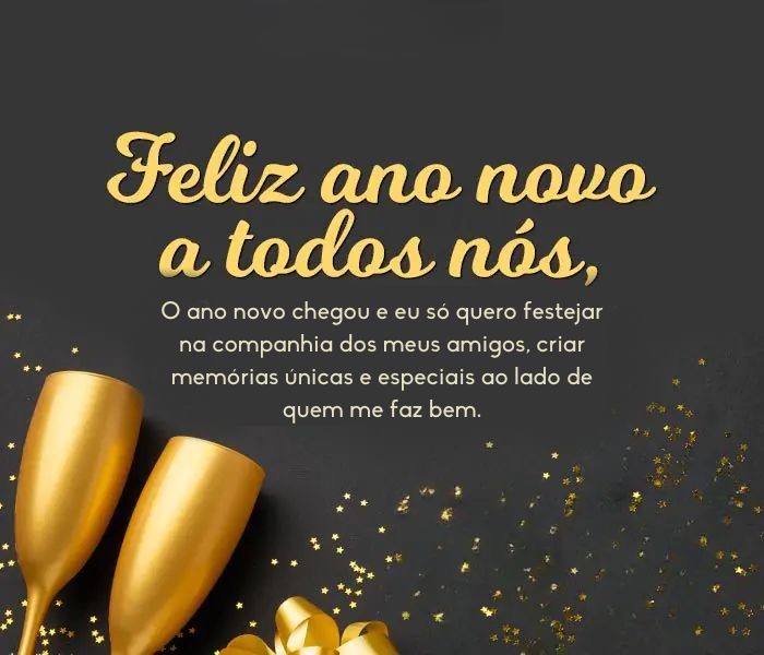 Ideias Criativas para Cartões de Ano Novo com Frases Marcantes