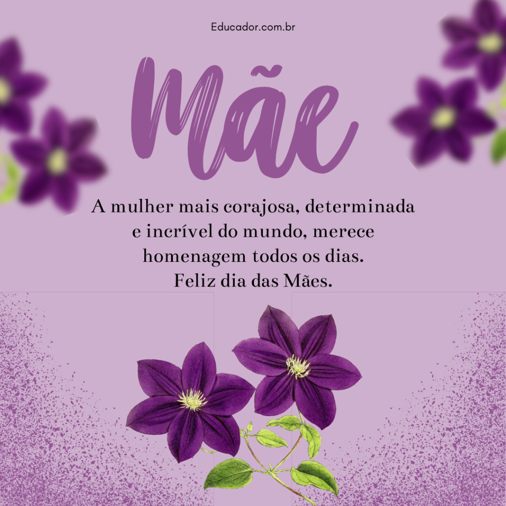 msg para o dia das maes