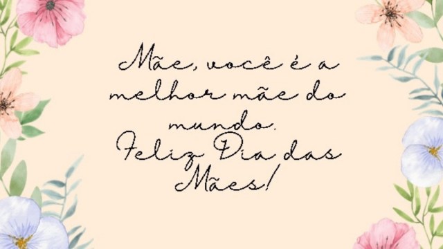 msg para o dia das maes