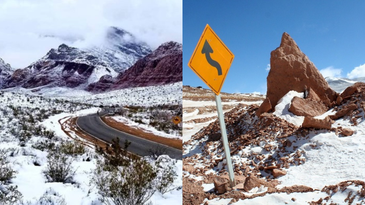 erros ao viajar para deserto nevado