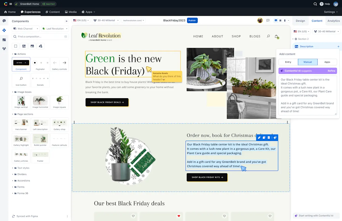 o que é o contentful