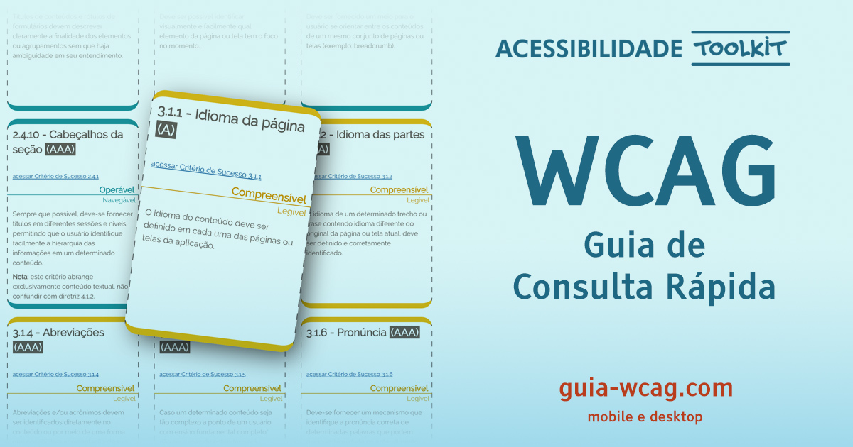 1. O que são as WCAG e por que são importantes para o seu site?
2. Os 4 Princípios Fundamentais da WCAG: Um guia prático.
3. Níveis de Conformidade WCAG: Qual o ideal para o seu projeto?
4. Como implementar as WCAG 2.2 em seu website.
5. Benefícios da acessibilidade digital para a experiência do usuário.
