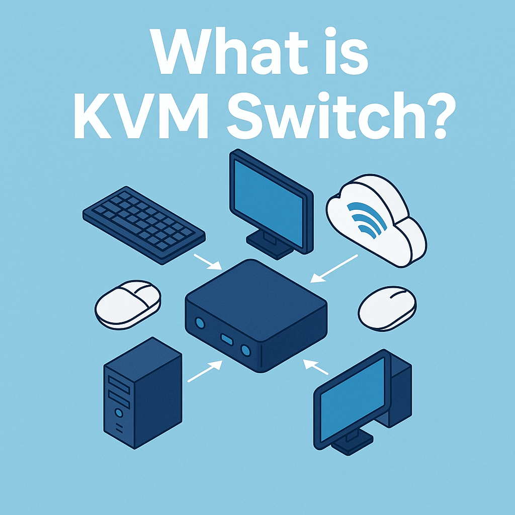 Organize seu Setup: Benefícios e Vantagens de Usar um KVM Switch