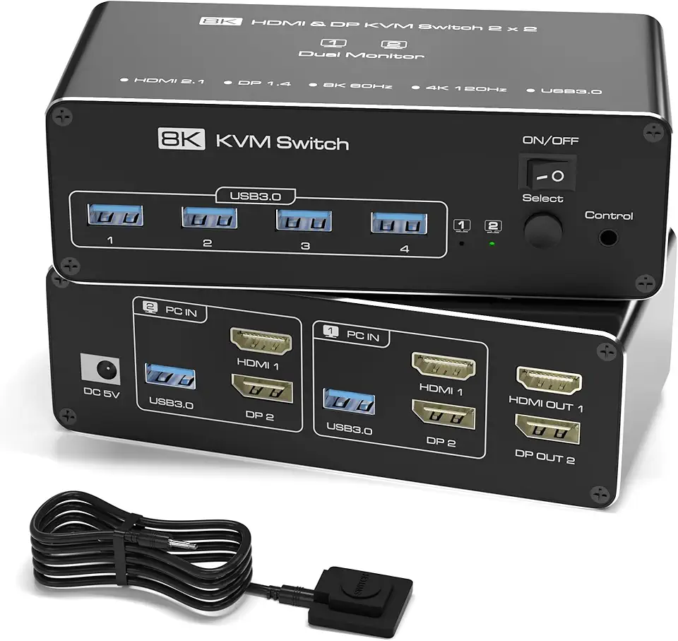 o que é um KVM switch