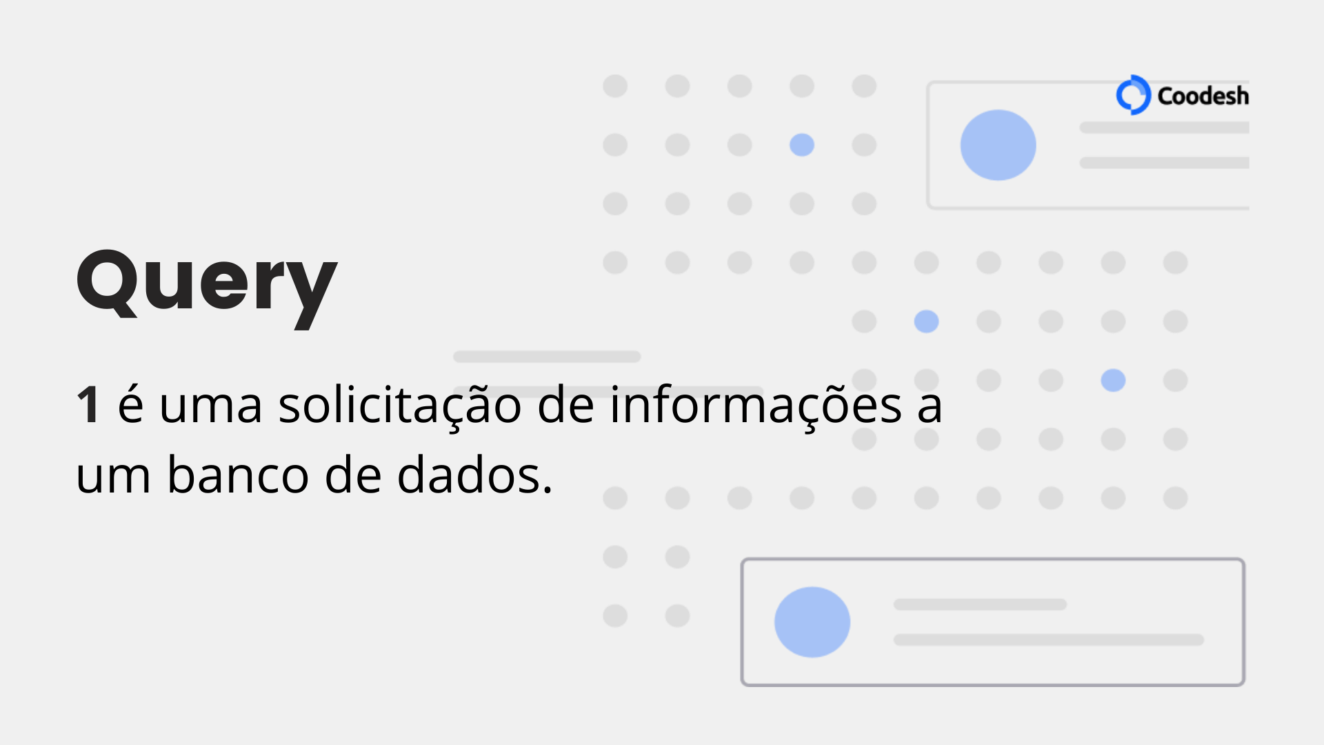 o que é uma consulta em banco de dados