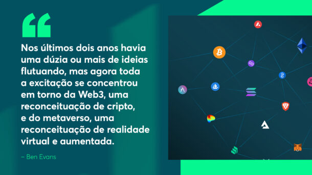 5 ideias de títulos:
1. Web3: O Futuro da Internet Descentralizada
2. Entendendo os Pilares da Web3: Blockchain