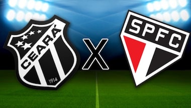 horário jogo Ceará São Paulo