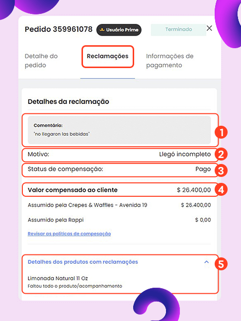 O que fazer se meu pedido Rappi atrasar?
