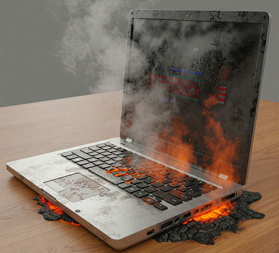 PC com problema de superaquecimento