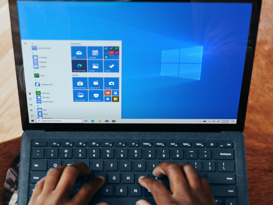 PC com tela dividida