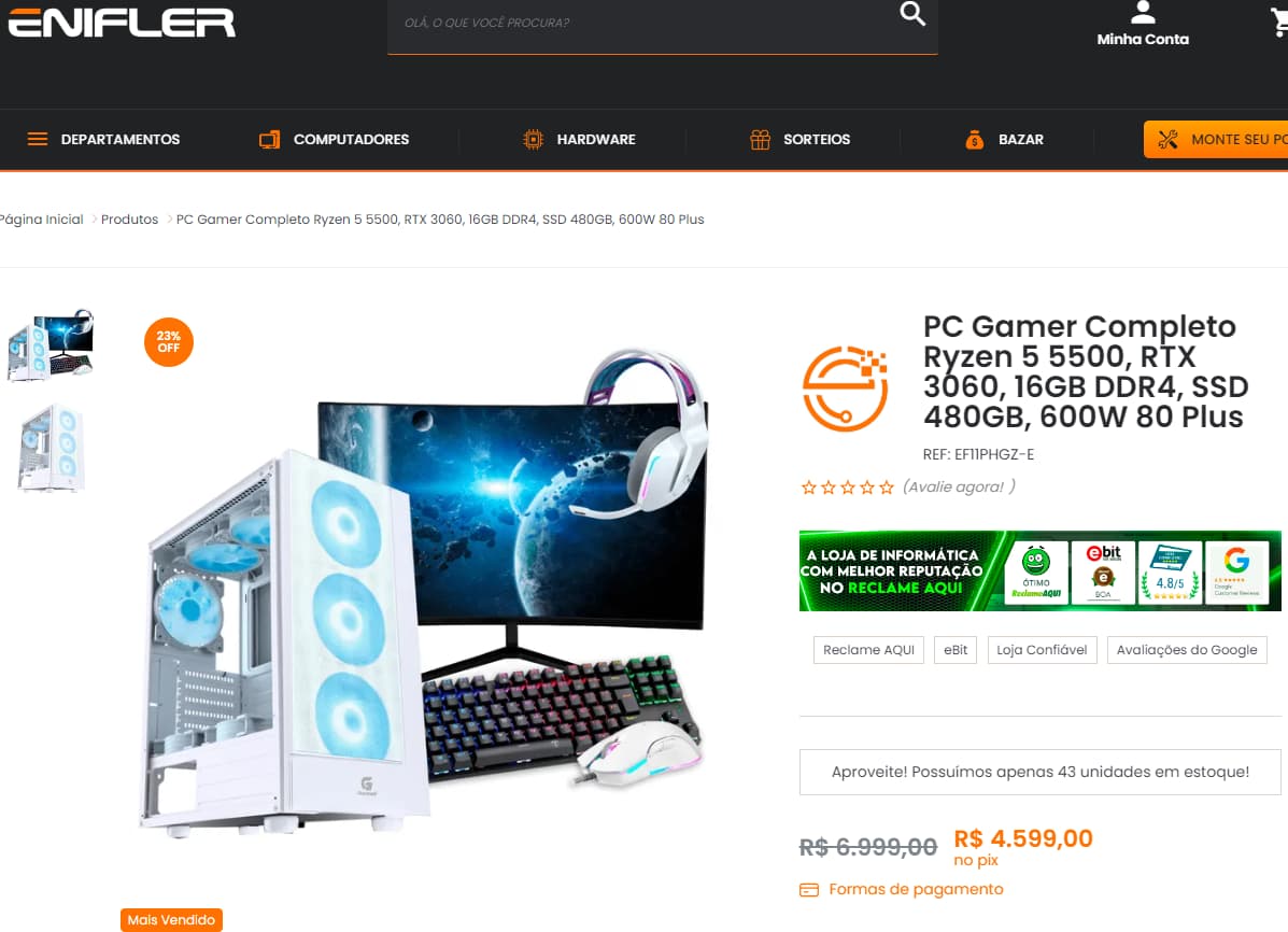 PC para rodar GTA 6 PC