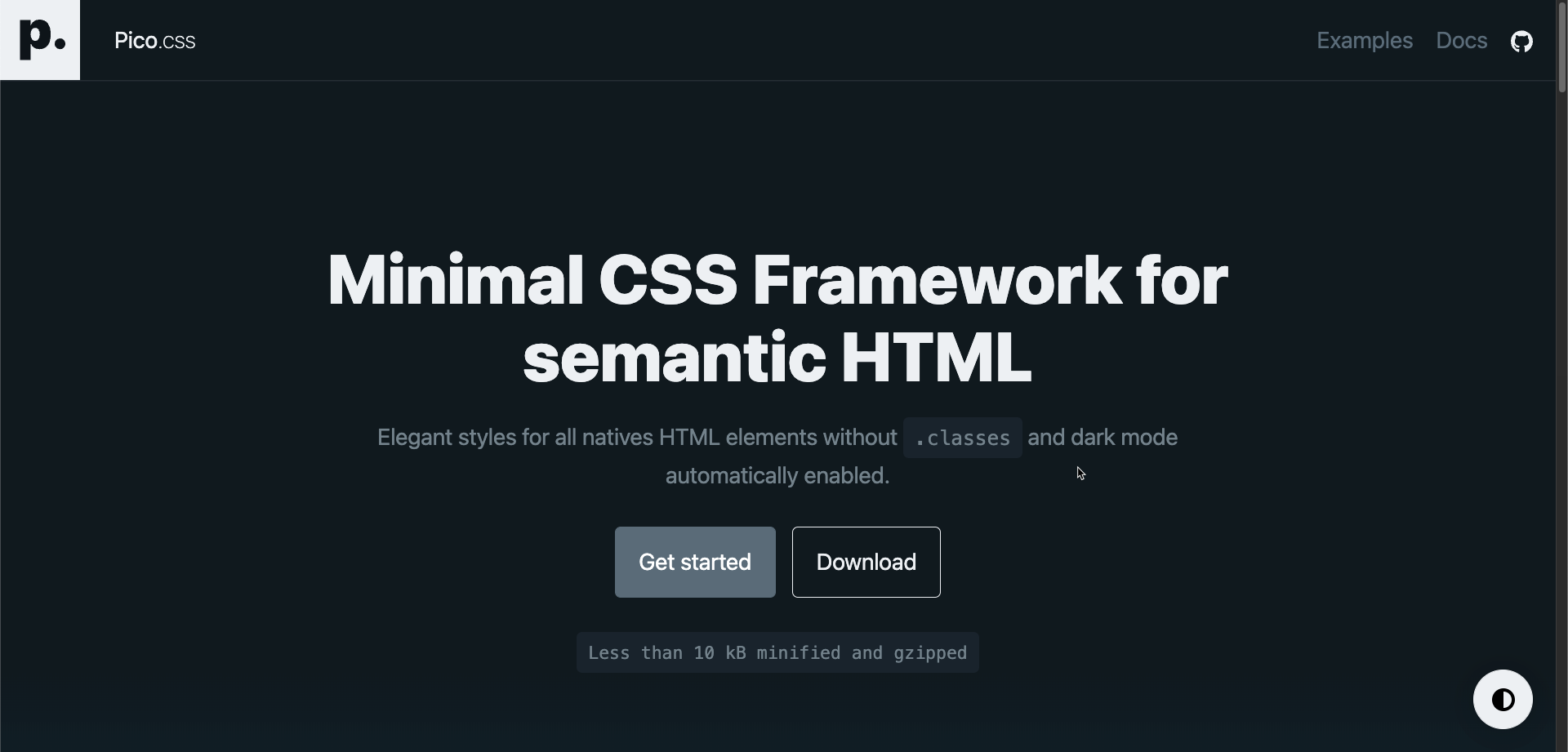 alternar tema claro escuro css nativo