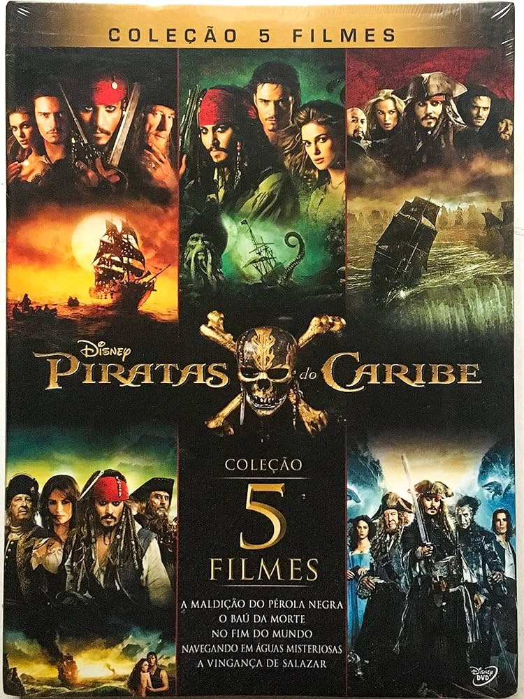 ordem filmes piratas do caribe