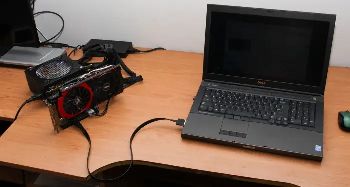 placa de video externa para notebook