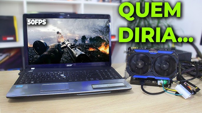 placa de video externa para notebook