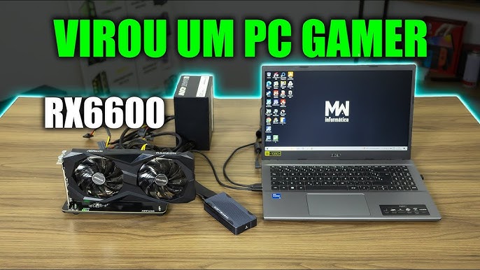 placa de vídeo para notebook