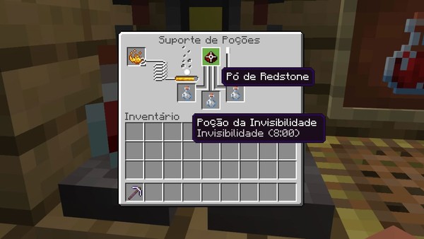 poções do minecraft