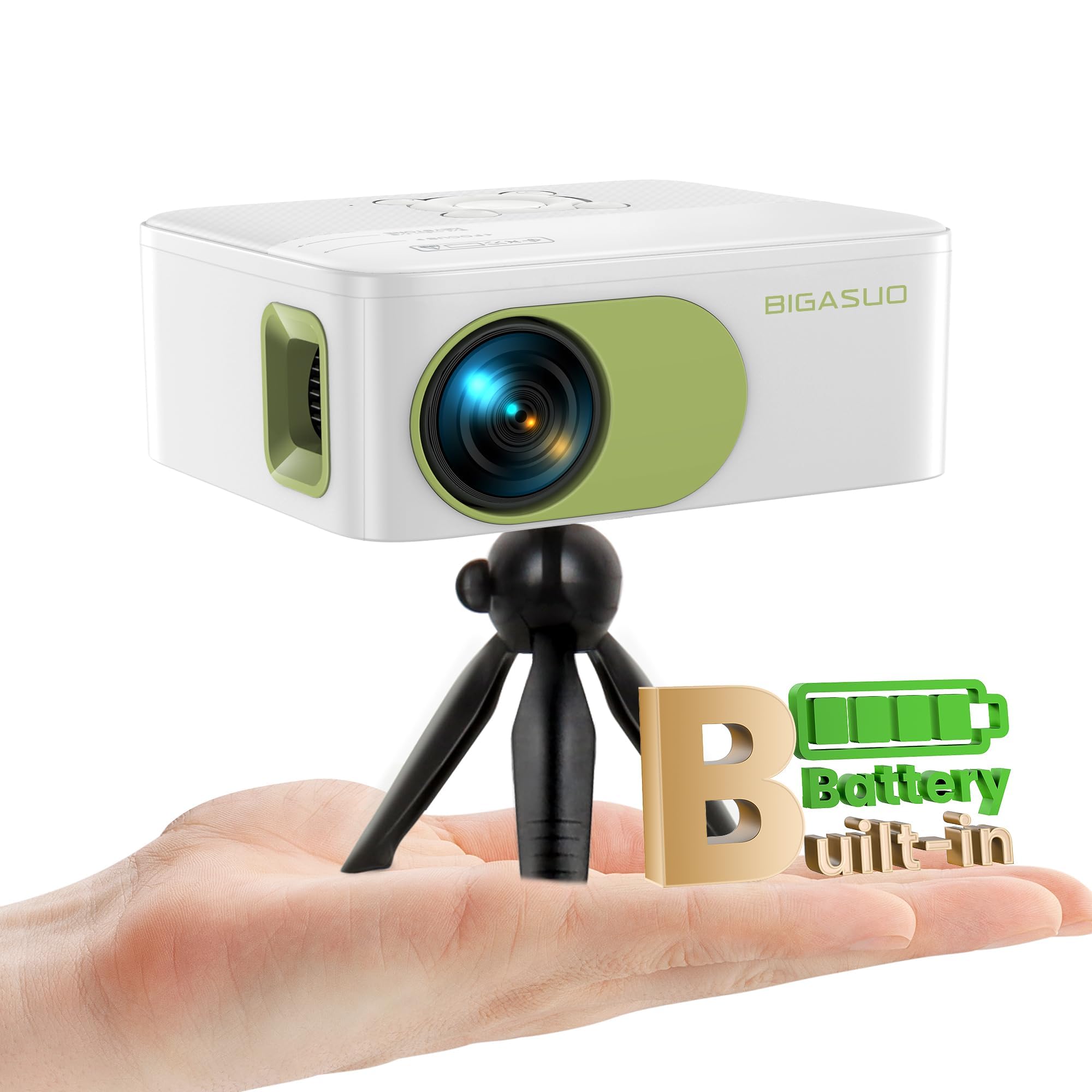 melhor projetor portátil 4k bateria 2026