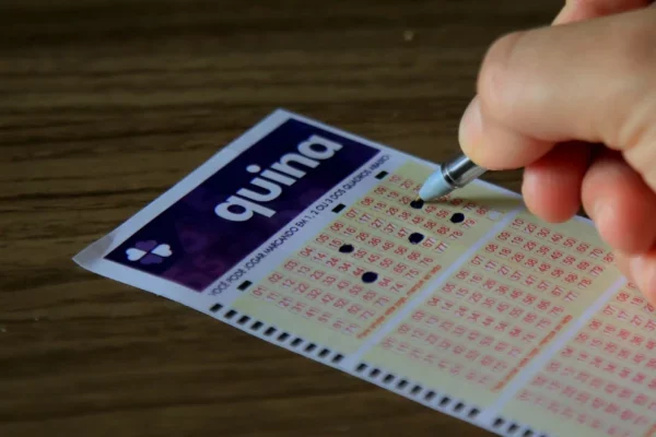 Histórico de resultados da Quina