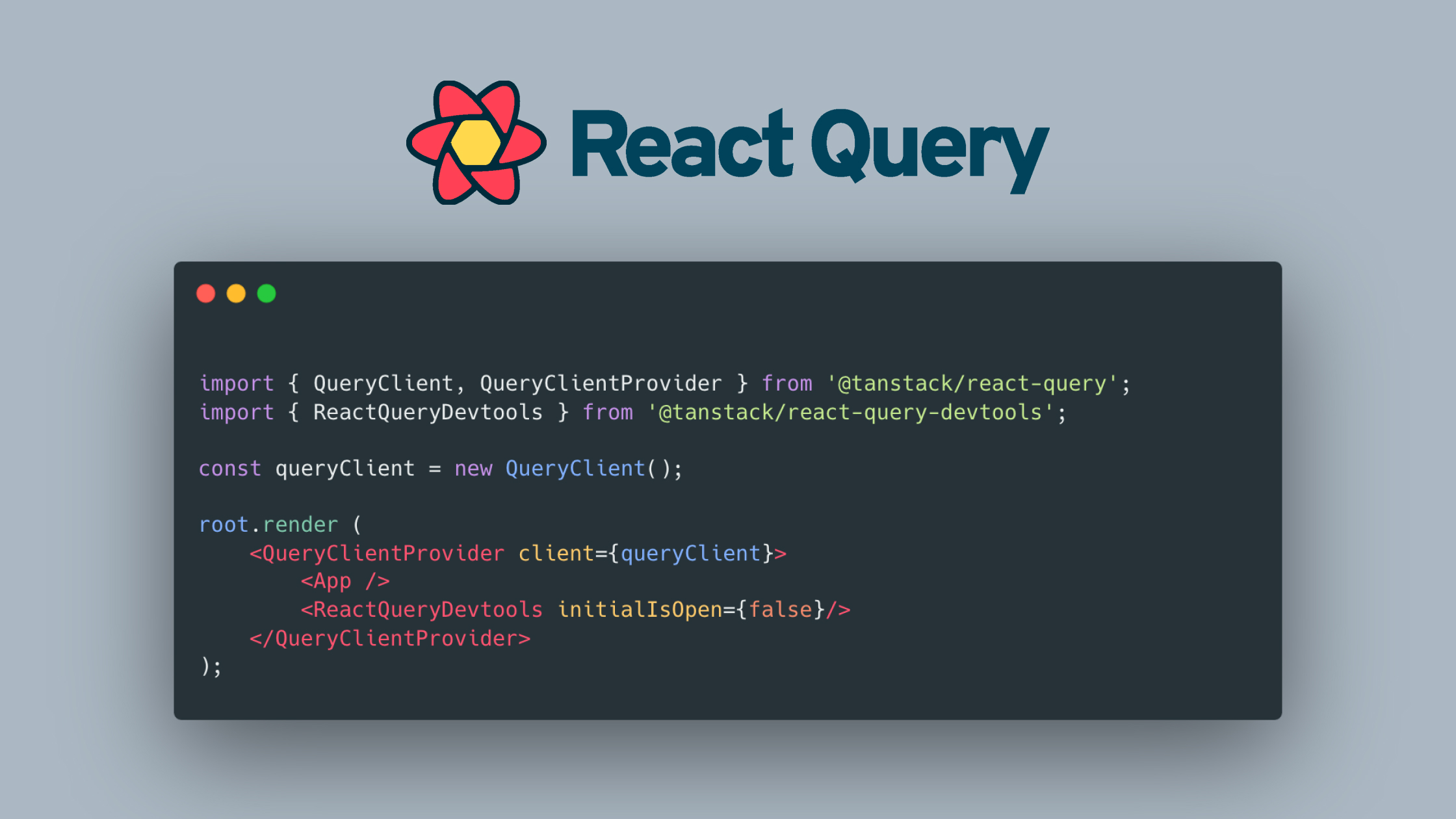 react query para data fetching