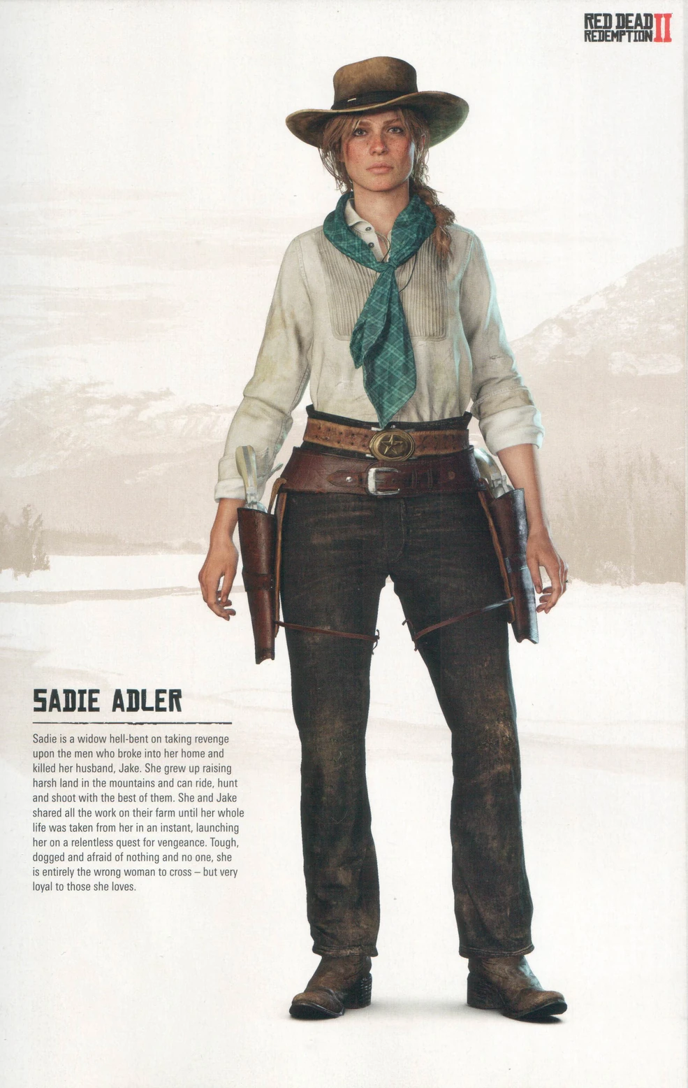 história da sadie adler rdr2