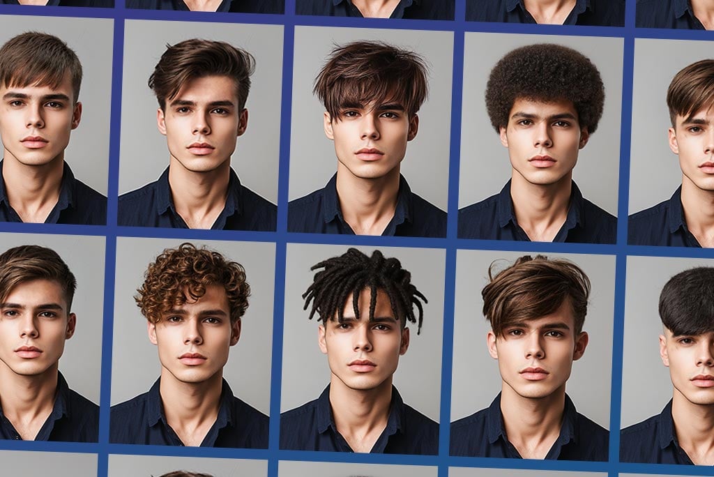 simulador de corte de cabelo vs cabeleireiro profissional