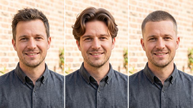 simulador de corte de cabelo vs cabeleireiro profissional