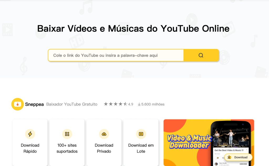 Como converter vídeos do YouTube para MP3 sem instalar nada