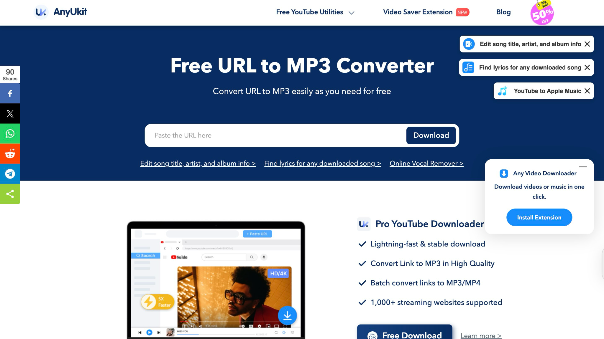 ferramentas gratuitas para download de músicas YouTube