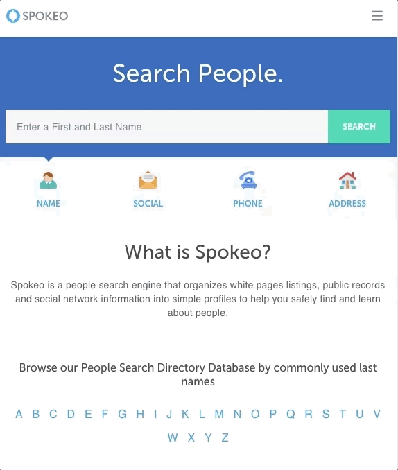 Como remover seus dados do Spokeo
