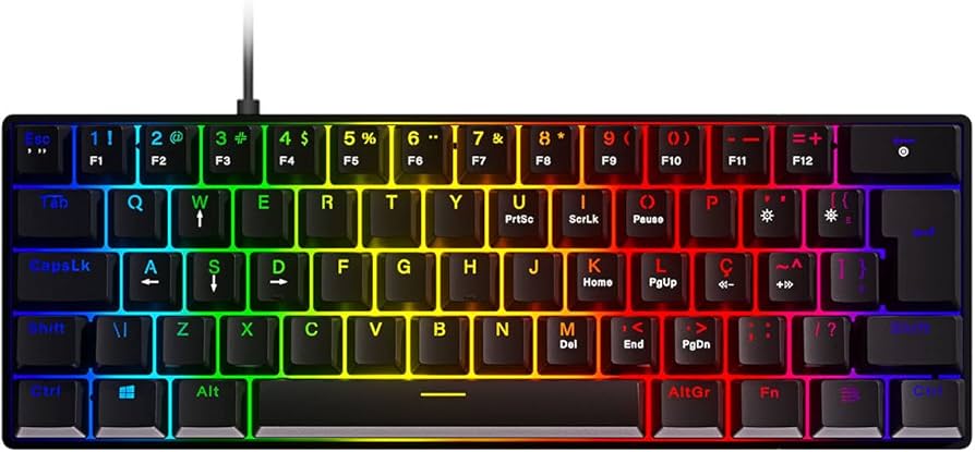 Review Detalhado: Teclado Gamer Mecânico Redragon Lakshmi Switch Brown