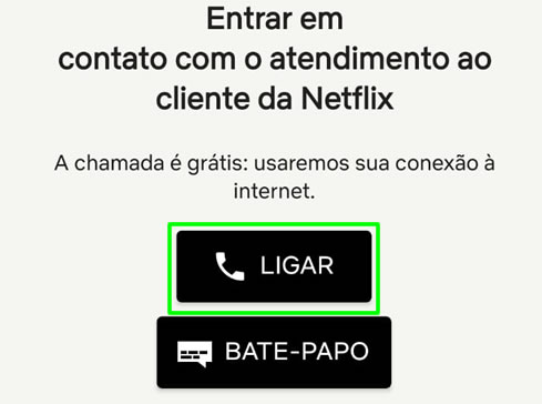 telefone netflix 0800