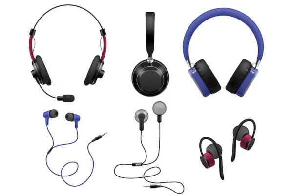 tipo de fone de ouvido