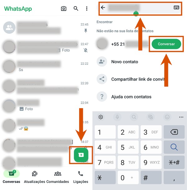 link direto para conversa no whatsapp