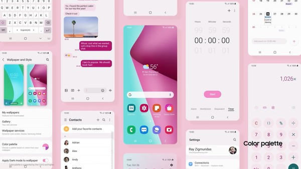 Samsung One UI primeira versão