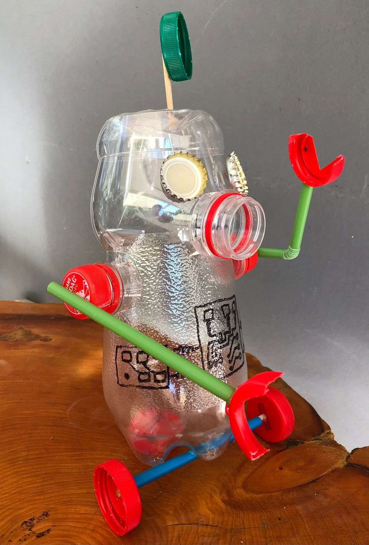 robô para reciclagem com IA